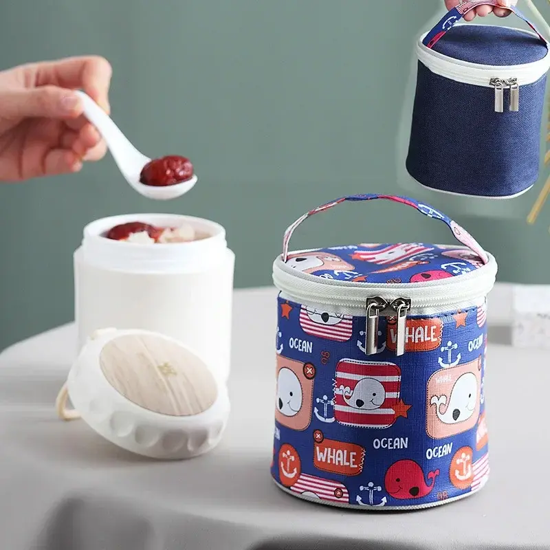 Food Thermal Jar Insulated Soup Cup Thermos Containers Stainless Steel Lunch Box Thermo Keep Hot for School Children Travel