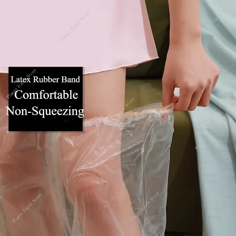 Liners Hand or Foot Treatments Bags-5/10/20 Pair Transparent Thickened Moisturizing Film for Beauty Salons Socks and Gloves Bags