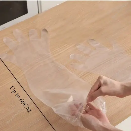 Liners Hand or Foot Treatments Bags-5/10/20 Pair Transparent Thickened Moisturizing Film for Beauty Salons Socks and Gloves Bags