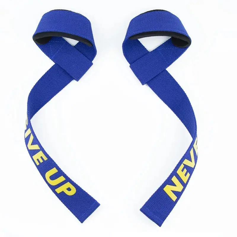 1Pair Non-slip Strap Gym Dumbbell Workout Weights Lifting Straps Fitness Equipment Wrist Wrap Lift Exercise Training