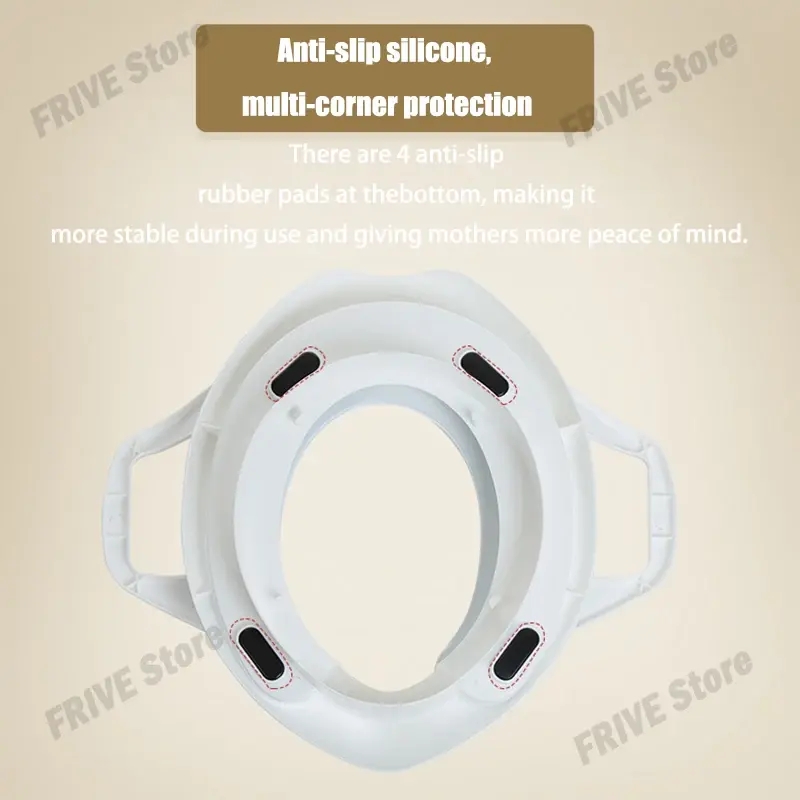 Baby Child Potty Toilet Trainer Seat Cartoon Soft Baby Toilet Seat Baby Toilet Training Toilet Chair Toilet Seat for Children