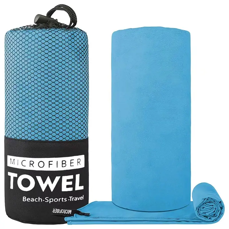 40x80CM Quick Drying sports towel Blue gray Green Orange Swimming gym Fitness camping Running beach towel