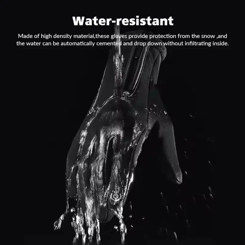 Winter Gloves Waterproof Thermal Touch Screen Windproof Warm for Cold Weather Running Hiking Ski Snowboarding Men Women