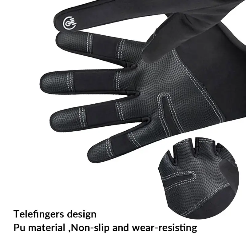 Winter Gloves Waterproof Thermal Touch Screen Windproof Warm for Cold Weather Running Hiking Ski Snowboarding Men Women