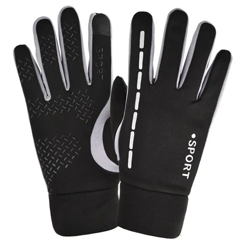 Winter Cycling Gloves Warm Thermal Waterproof Touchscreen Windproof for Motorcycle Bicycle Ski Running