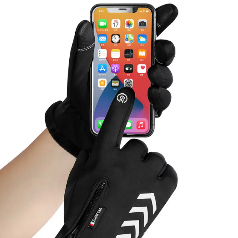 Winter Gloves Waterproof Thermal Touch Screen Thermal Windproof Warm Gloves Cycling Outdoor Full Finger Sports Hiking Ski Gloves