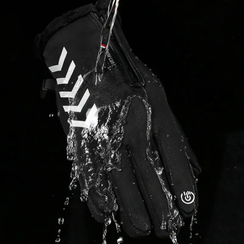 Winter Gloves Waterproof Thermal Touch Screen Thermal Windproof Warm Gloves Cycling Outdoor Full Finger Sports Hiking Ski Gloves