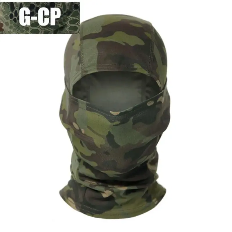 Multi-Pattern Tactical Balaclava Full Face Mask Shield Cover for Cycling Hunting Camouflage Hat Scarf Outdoor Sports Gear