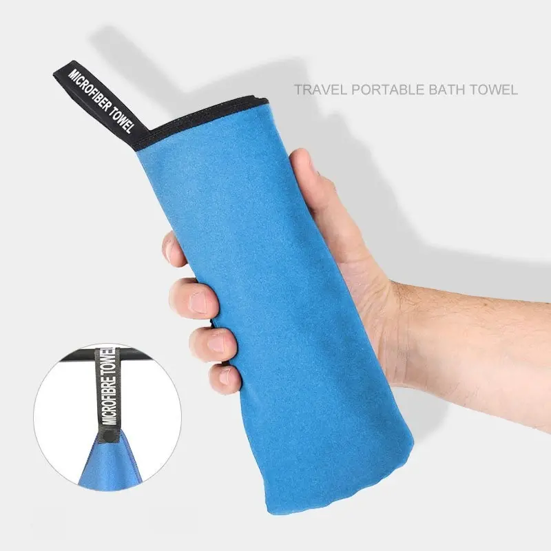 Quick-Drying Sports Towel 40x80CM Blue Grey Green Orange Swimming Gym Fitness Camping Running Beach Washcloth Towels