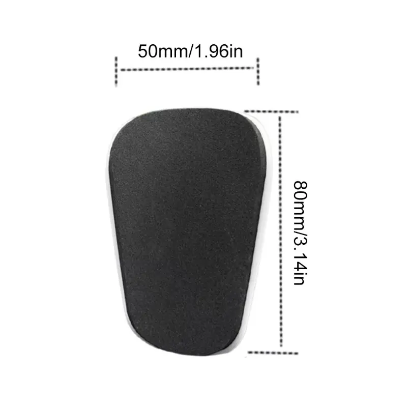 1 Pair Mini Football Shin Pad Wear-resistant Shock Absorbing Leg Protector Lightweight Portable Soccer Training Shank Board