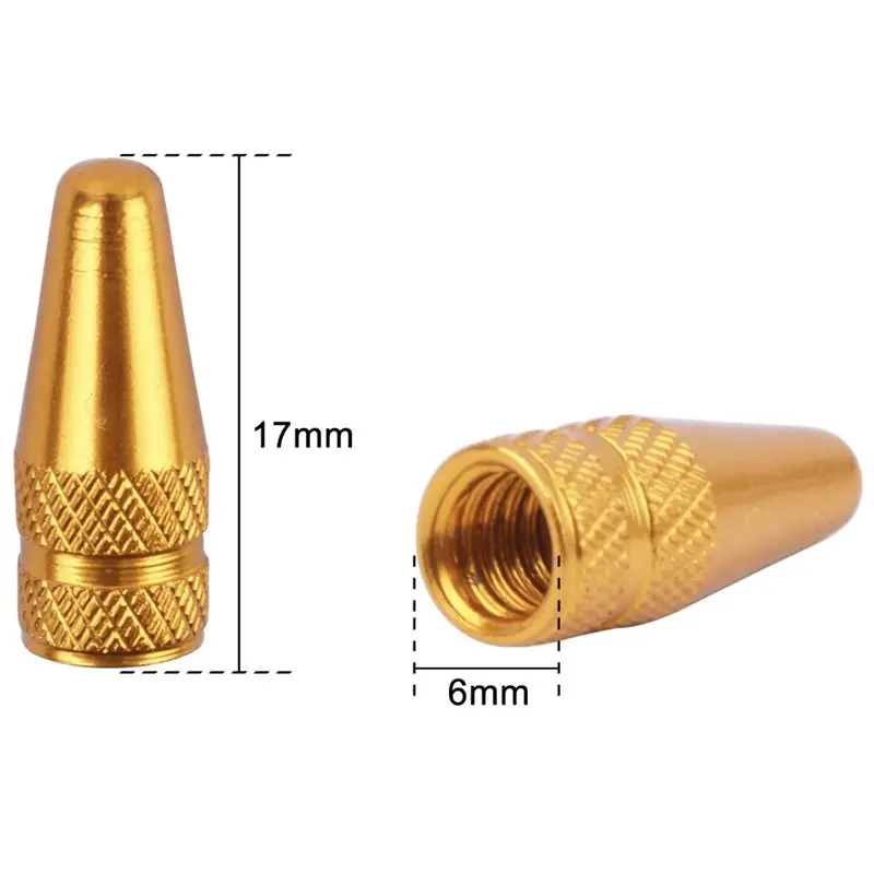 4/8pcs Aluminum Alloy Bicycle Tire Prest Valve Cap MTB Road Bike Covered Protector Road MTB Tyre Dustproof Bike Presta Valve