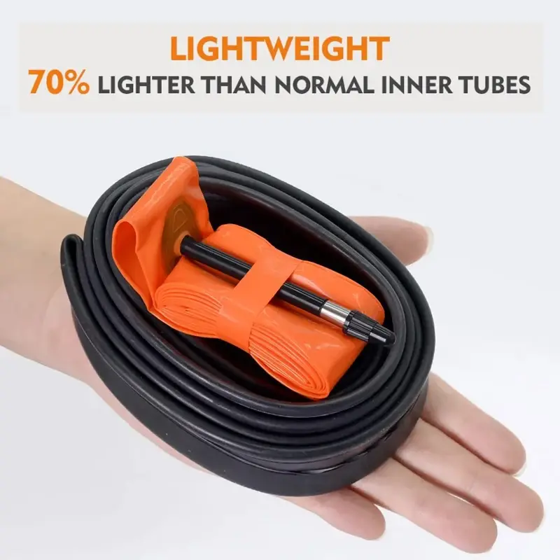 1Pcs Ultralight 28g Bike Inner Tube 700X18 25 28 32 Road Bicycle TPU Material Tire 65mm Length French Valve Cycling Accessories