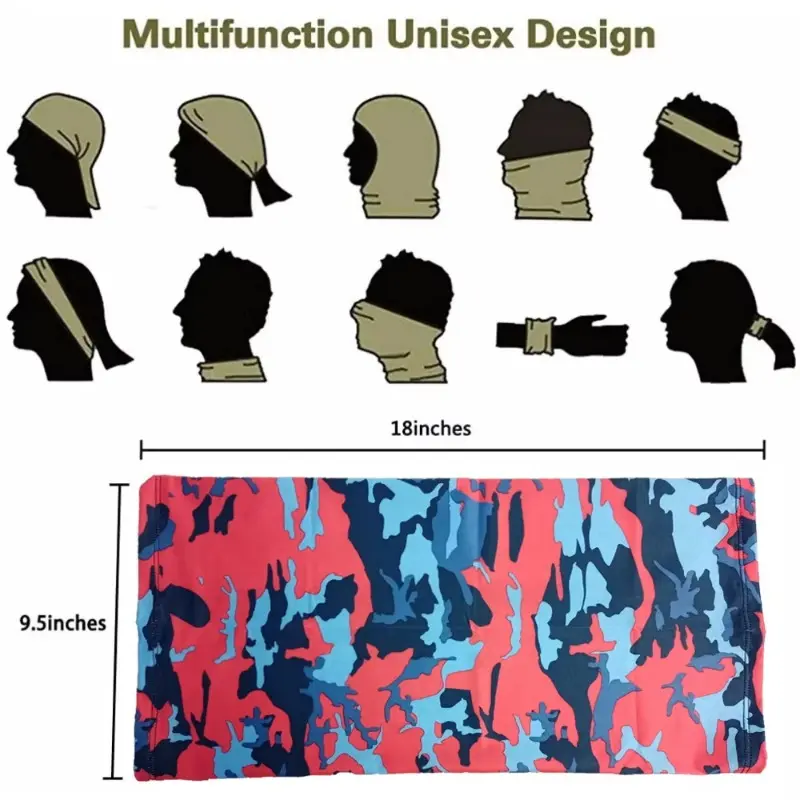 Outdoor Ice Silk Sun Protection Bib Spring and Summer Motorcycle Neck Cover Sports Bandana Riding Mask Full Face