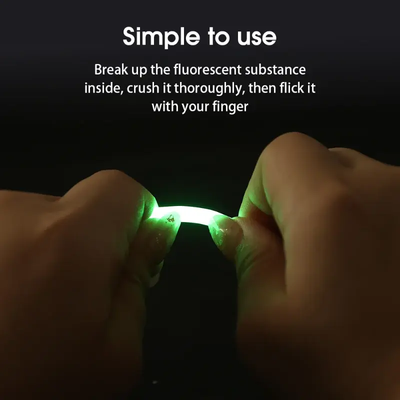 Firefly Fluorescent Rod Light Fishing Floating Rod Light Dark Luminous Rod Outdoor Fishing Fluorescent Light