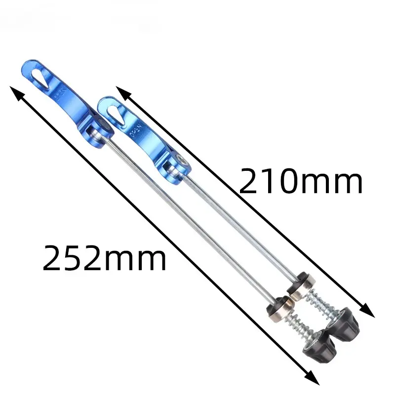 1Pair MTB Bike Rear Tire Quick Release QR Skewer Bicycle Wheel Hub Front Diameter Aluminum Outdoor Cycling Repair Tools