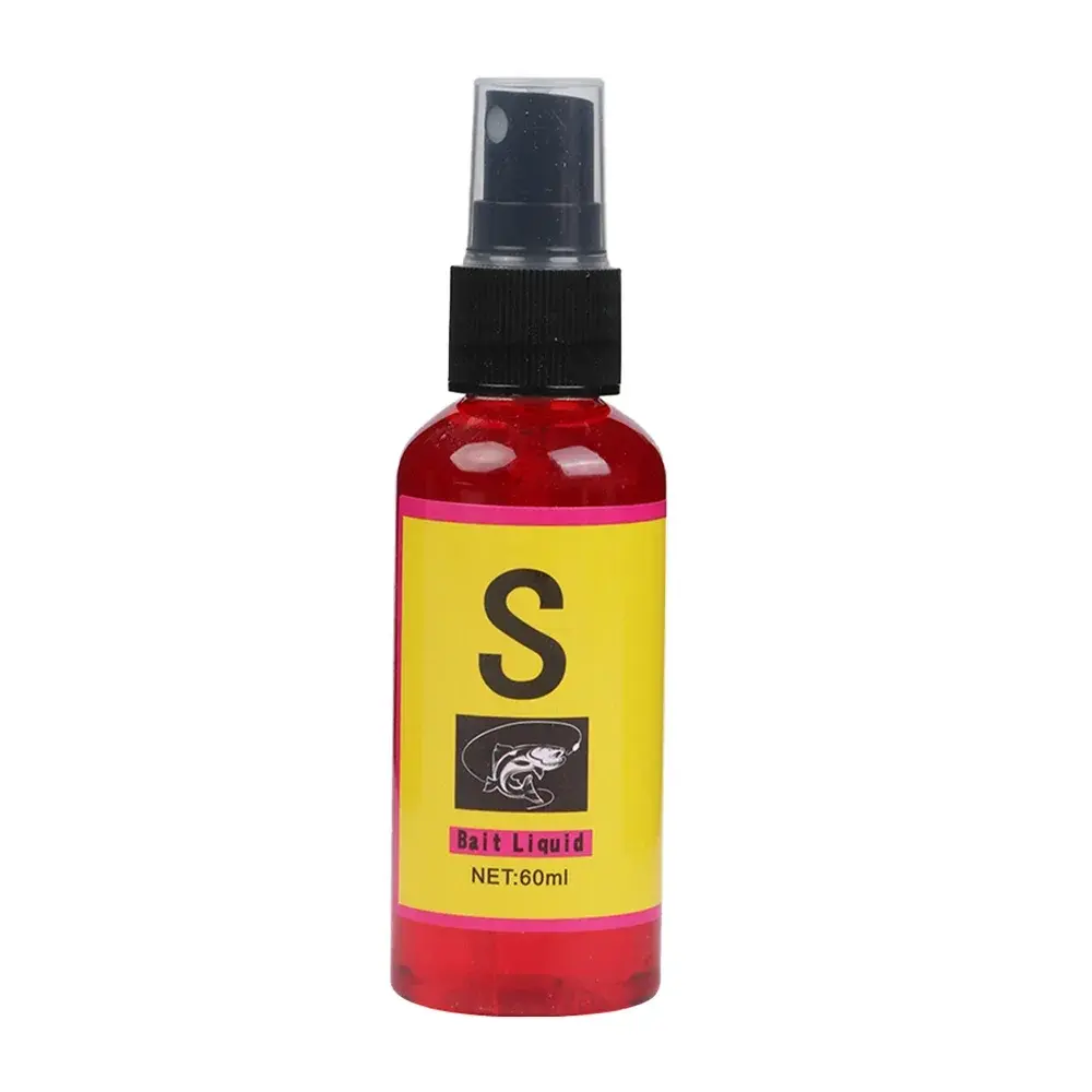 60ml Liquid Fish Bait Fishing Material Carp Bait Nest Material Lure Additive Carp Fishing Artificial Bait Fishing Accessories
