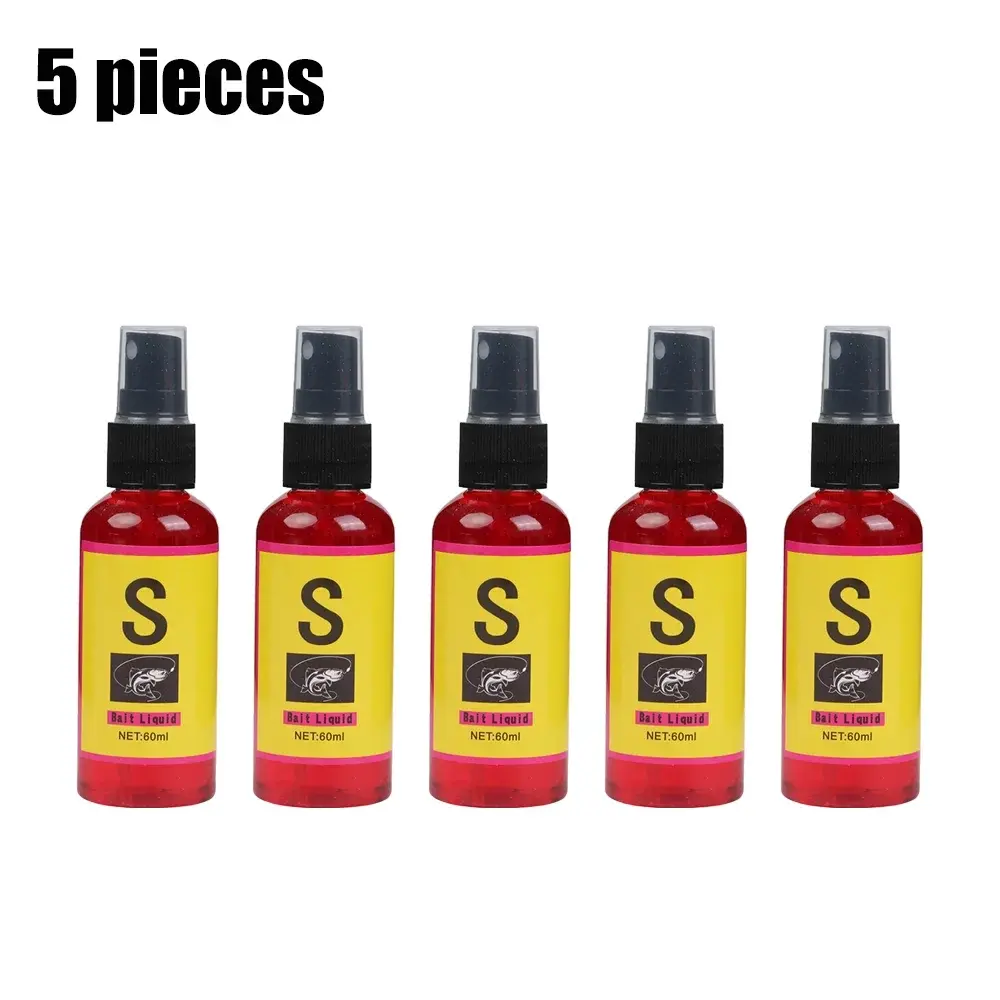 60ml Liquid Fish Bait Fishing Material Carp Bait Nest Material Lure Additive Carp Fishing Artificial Bait Fishing Accessories