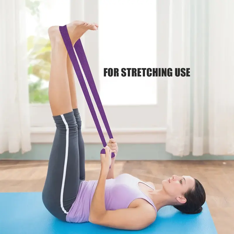 Receive with Yoga Mat Strap Elastic Cord Tied with Straps Tied Rope Drawstring Elastic Receive The Rope To Tie