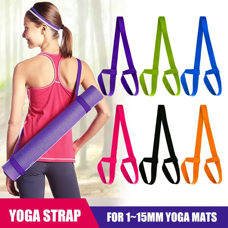 Receive with Yoga Mat Strap Elastic Cord Tied with Straps Tied Rope Drawstring Elastic Receive The Rope To Tie