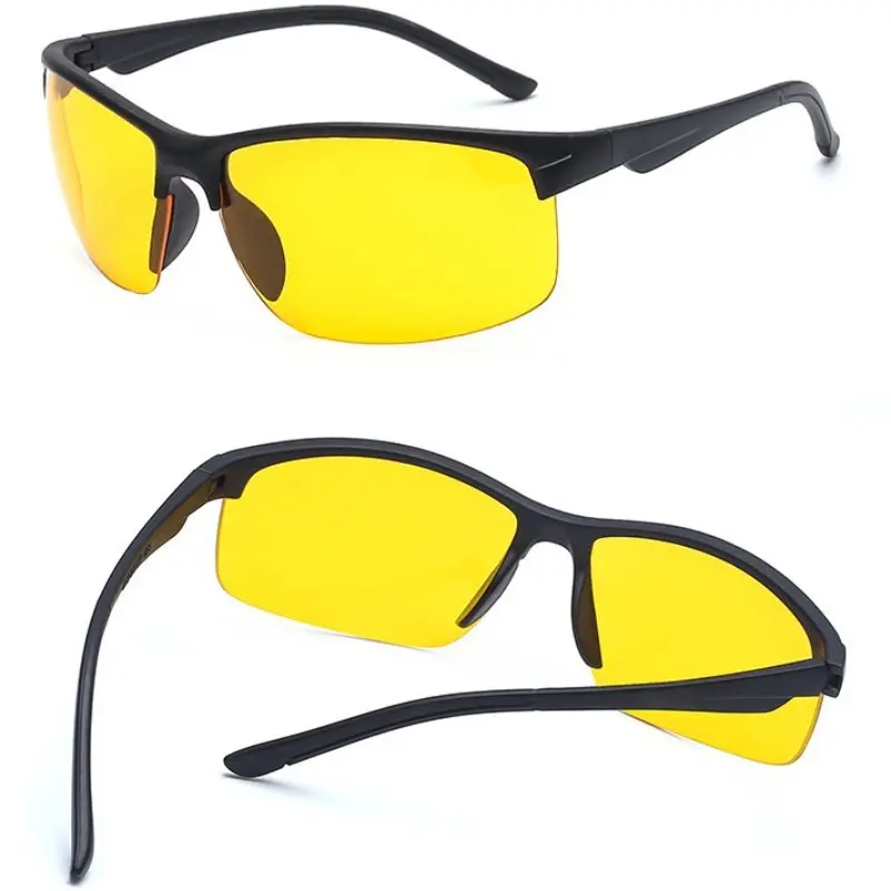 Fashion Anti-Glare Night Vision Driver Goggles Night Driving Glasses Enhanced Light Fashion Sunglasses Goggles Car Accessories