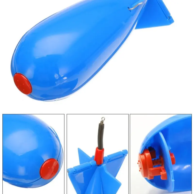 Carp Fishing Large Rockets Bomb Fishing Tackle Feeders Pellet Rocket Feeder Float Bait Holder Maker Tackle Accessories