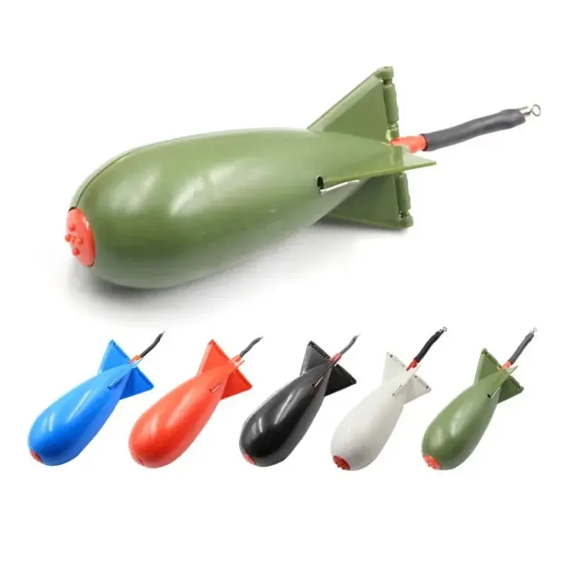 Carp Fishing Large Rockets Bomb Fishing Tackle Feeders Pellet Rocket Feeder Float Bait Holder Maker Tackle Accessories