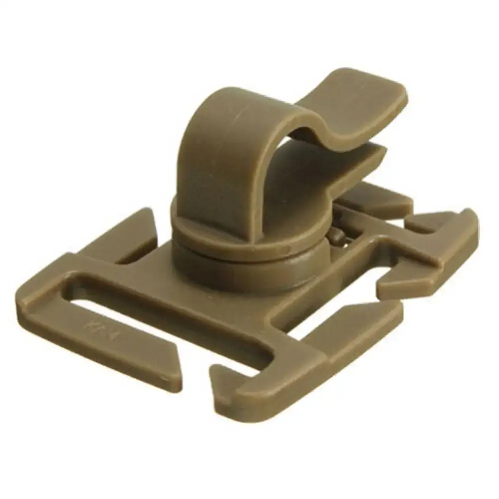 Drinking Tube Clip Rotatable Hydration Drinking Tube Trap Hose Webbing Clip Fits Backpack Accessories Drinking Bag Tube Clip