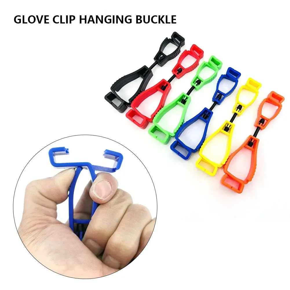 3pcs Multifunctional Glove Clip Holder Hanger Guard Labor Work Clamp Grabber Catcher Safety Work Tools Glasses Storage Hanger