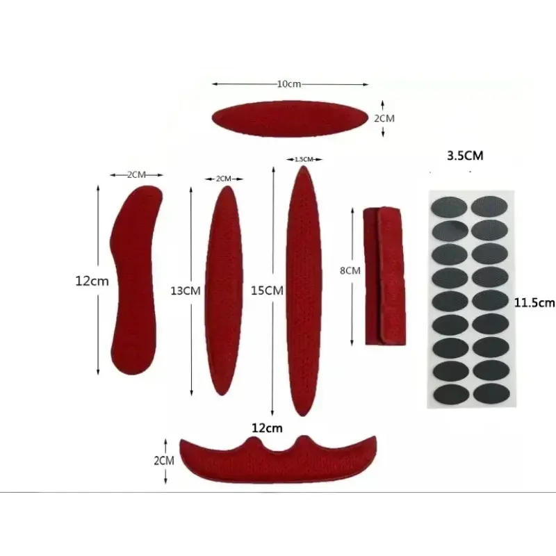 1 Set Universal Helmet Padding Kits Sealed Sponge Replacement Motorcycle Bicycle Cycling Universal Helmet Lining Foam Pads Set