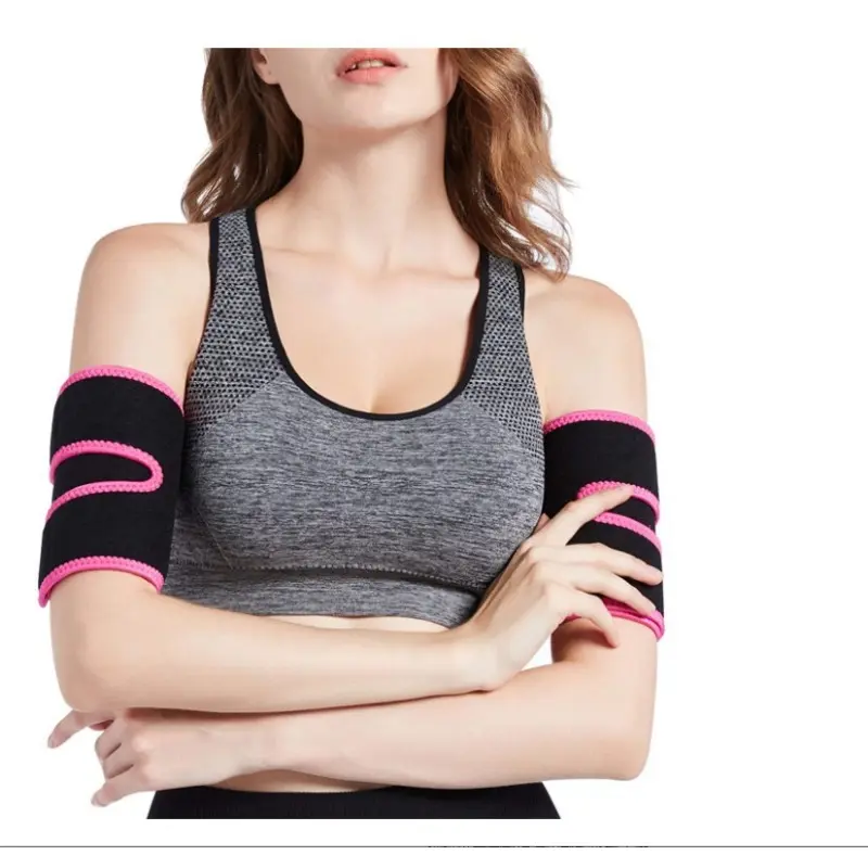Arm Trimmers Sauna Sweat Bands Women Arm Slimmer Trainer Anti Cellulite Arm Shapers Weight Fat Reducer Loss Workout Body Shaper