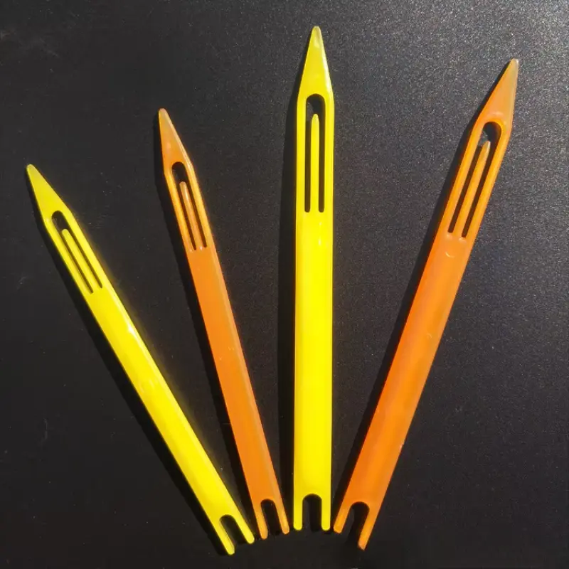 Random Color Rustproof Plastic Weaving Fishing Netting Needle Mending Repair Net Line Shuttles Equipment Accessories