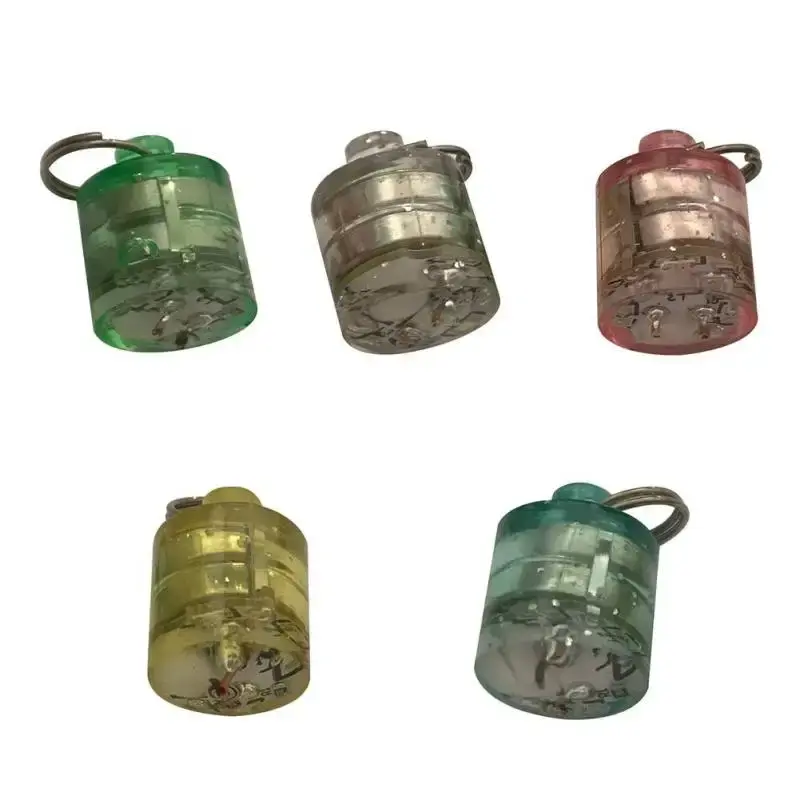 Mini Underwater Electronic Fishing Light Fish Attraction Lamp Lure LED Flashing Fishing Light Squid Fishing Bait Lures