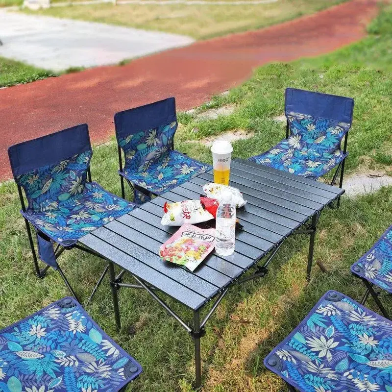 Metal Folding Chair Outdoor Portable Ultralight Aluminium Alloy Fishing Picnic Stool Beach Chair Camping Gear Leisure Chairs