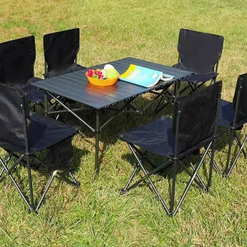 Metal Folding Chair Outdoor Portable Ultralight Aluminium Alloy Fishing Picnic Stool Beach Chair Camping Gear Leisure Chairs