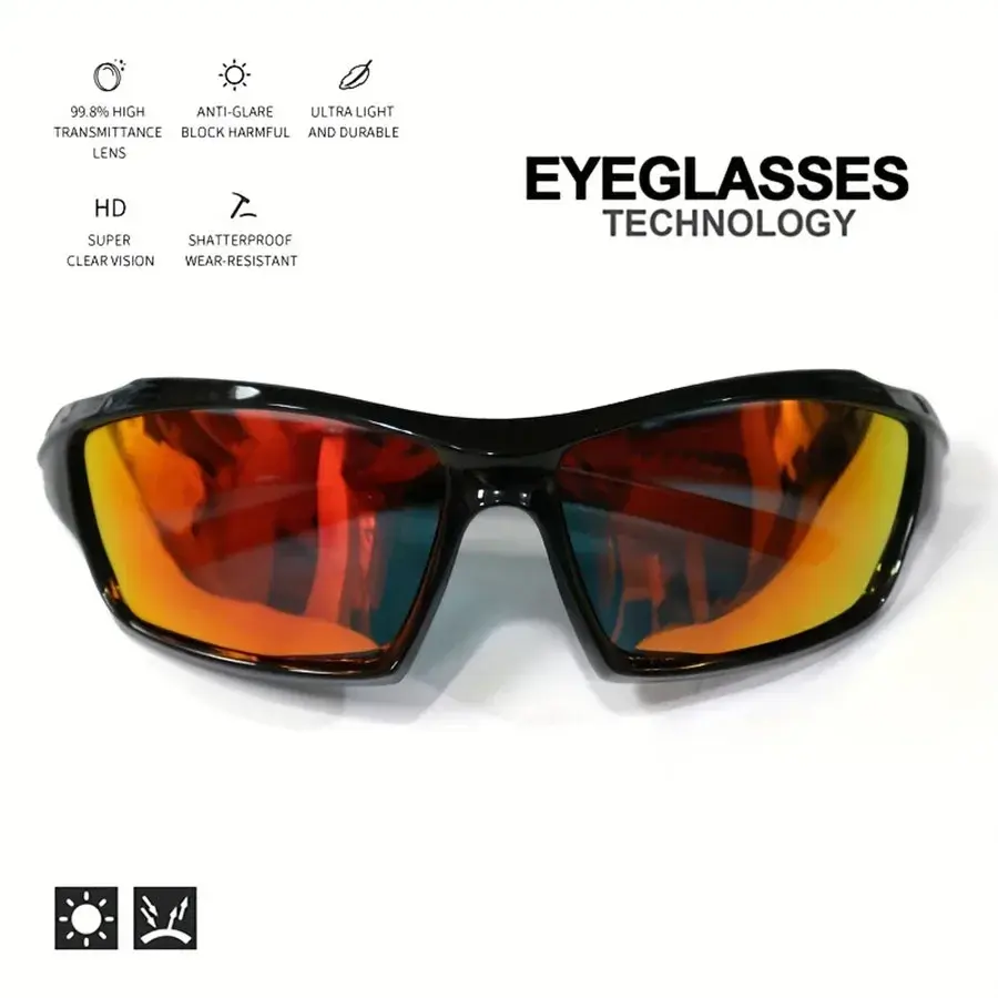 Fashion Sports Sunglasses Polarized UV Protection Men and Women UV400 Eyewear Anti-Glare Fishing Cycling Sun Glasses Gafas DeSol