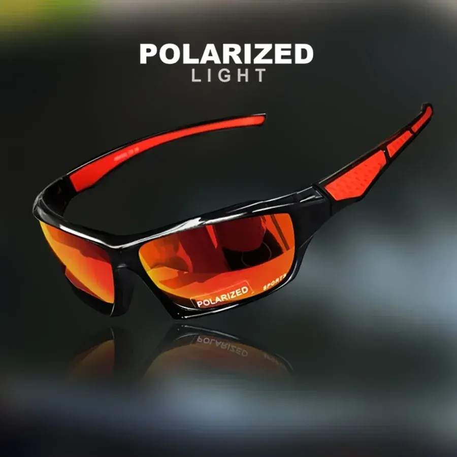 Fashion Sports Sunglasses Polarized UV Protection Men and Women UV400 Eyewear Anti-Glare Fishing Cycling Sun Glasses Gafas DeSol