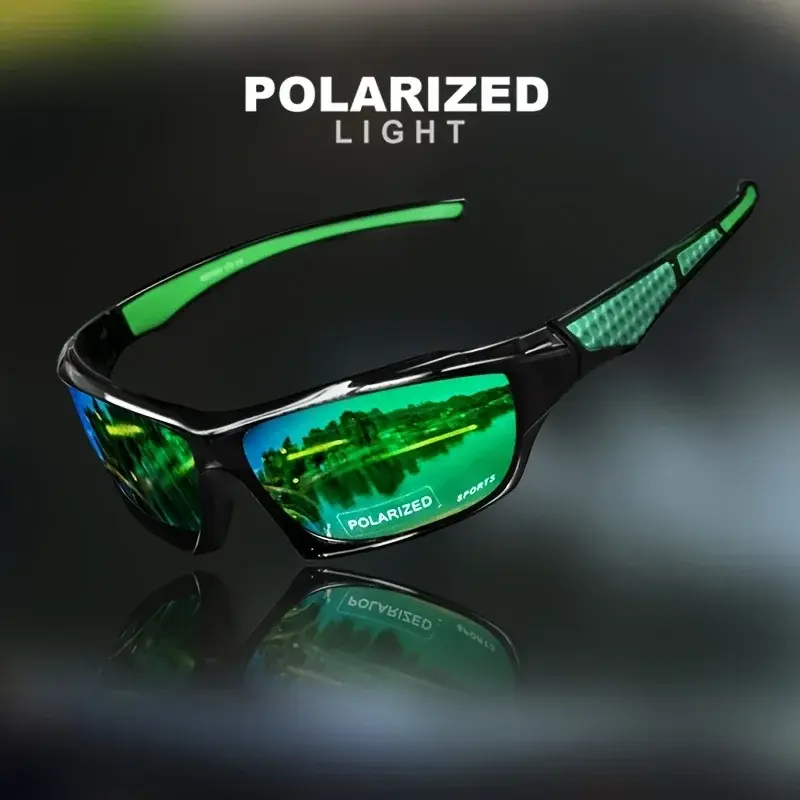 Fashion Sports Sunglasses Polarized UV Protection Men and Women UV400 Eyewear Anti-Glare Fishing Cycling Sun Glasses Gafas DeSol