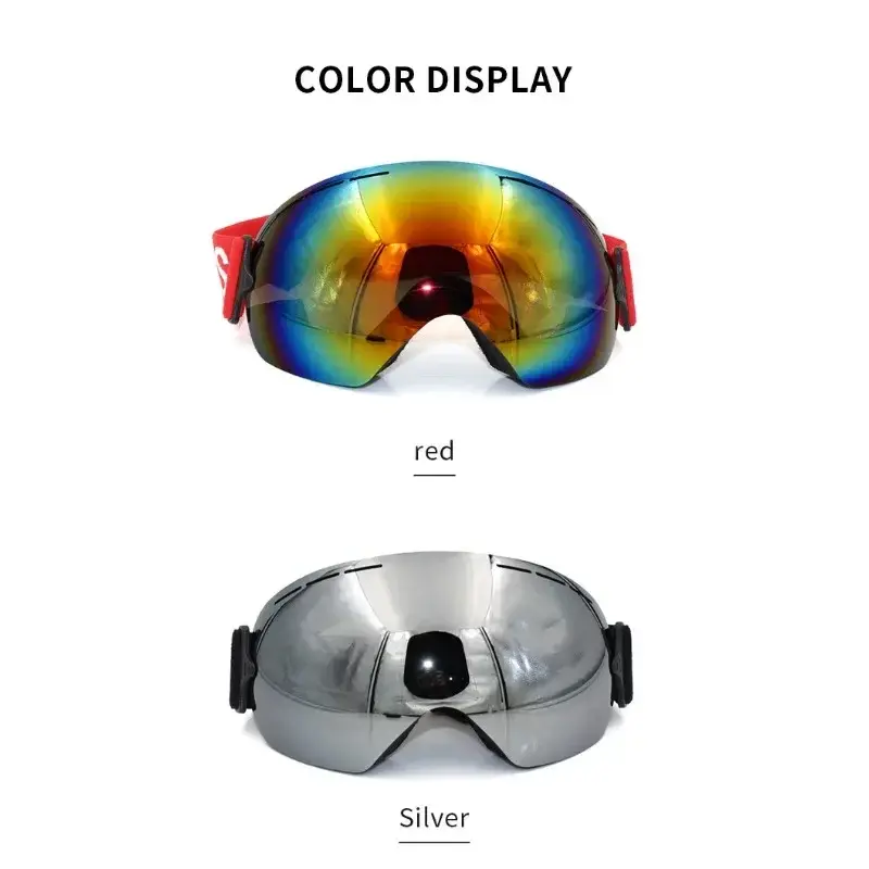 Lightweight Professional Ski Goggles Men UV400 Adult Anti-fog Snowboard Skiing Glasses Women Ultra-light Winter Snow Eyewear