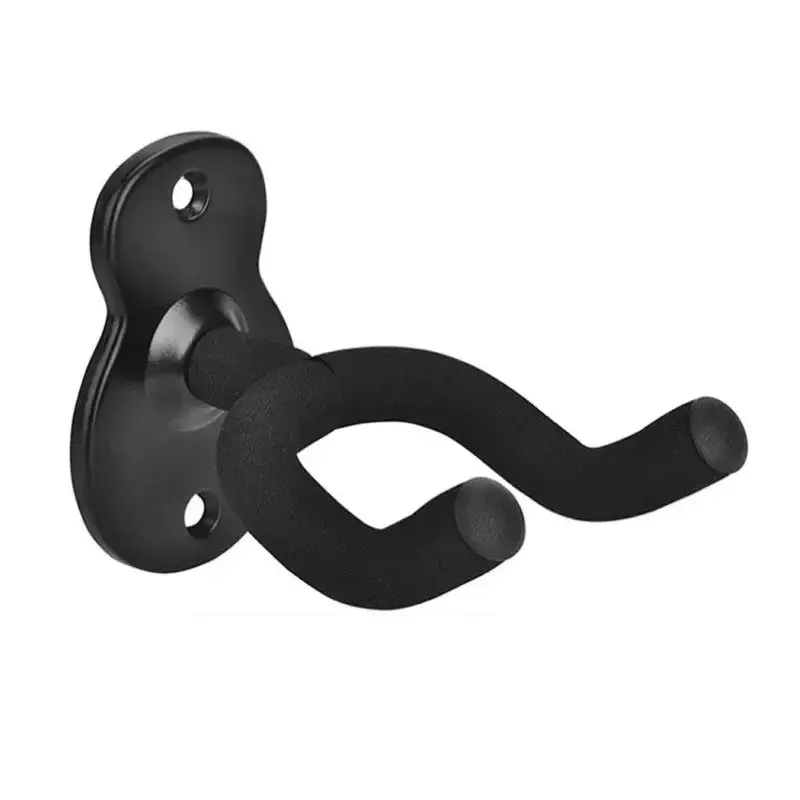 Rotatable Metal Guitar Hanger Hook Holder Wall Mount Stand Rack Bracket Display Guitar Bass Screws Accessories