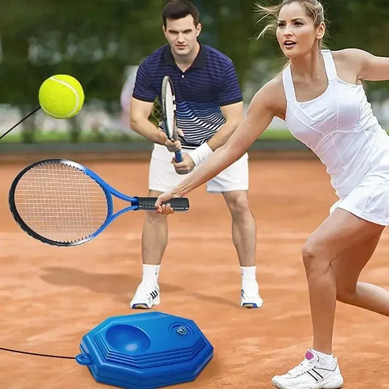 Tennis Trainer Single Player With Line Rebound Self Training Artifact Beginner's One Person Tennis Racquet Children's Suit