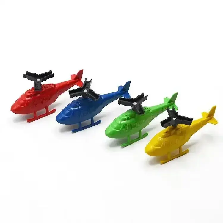 1/3sets Bamboo Dragonfly Handle Pull Helicopter Children's Outdoor Games Sports Toys for Boys Girls