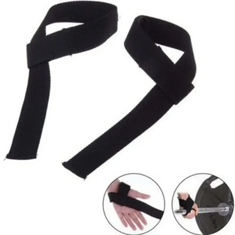 2/1pcs Anti-skid Sweat Absorption Hand Wrist Pad Belt Straps Weightlifting Wrap Gym Crossfit Band Support Lifting Wrist Strap