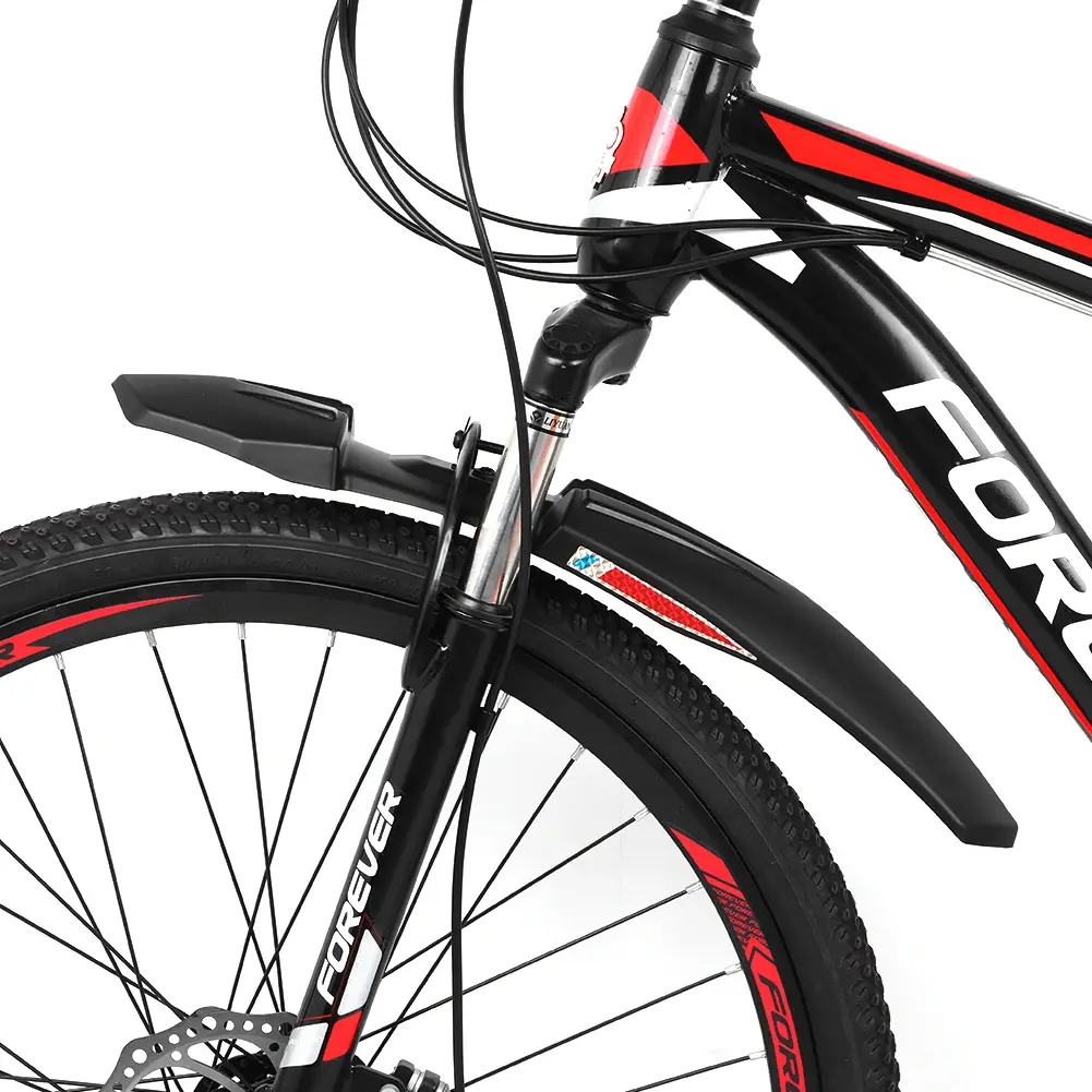 Bike Fenders Mudguard with Reflective Sticker Bicycle Splash Guard Universal Bike Mud Guard Fender for 26 27.5 29 Inch Bike