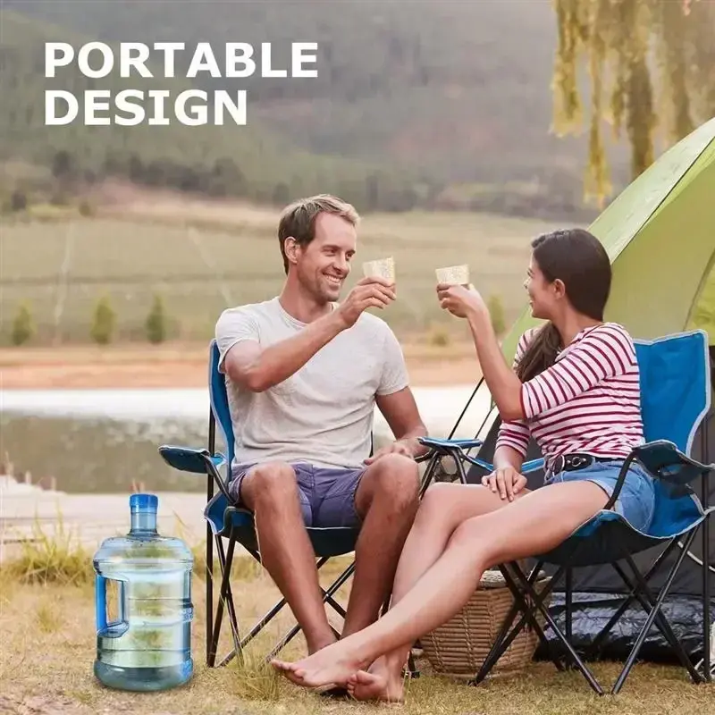 5L 7.5L Pure Water Bottle Jug Reusable Portable Mineral Water Container Outdoor Car Storage Bucket Food Grade Dispenser Barrel