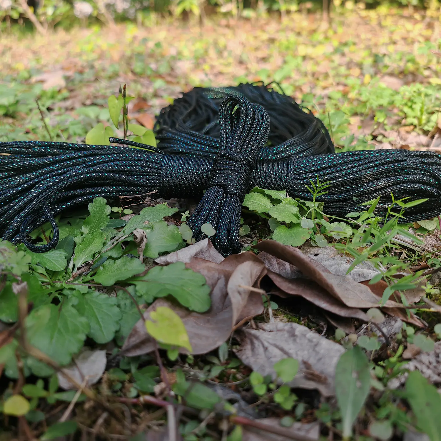 5m/10m 4mm thick woven paracord outdoor camping and hiking night reflective rope handmade DIY rope,woven necklace bracelet rope