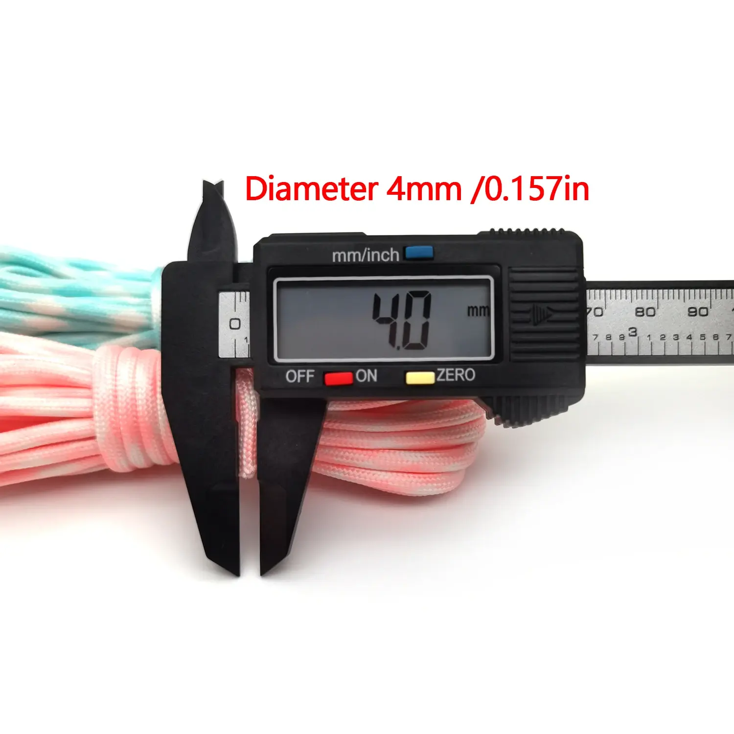 4mm Luminous Paracord,5m/10m/20m,7-Core Paracord Outdoor Camping Equipment Outdoor Emergency Rope Braided Bracelet Outdoor Tent