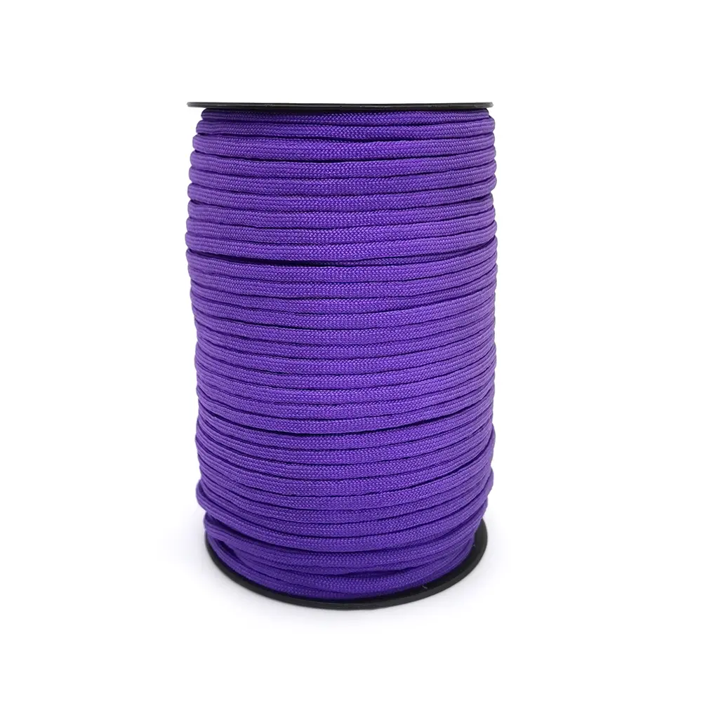 100M 328FT 4mm 7 strands Paracord 550 IB Rope Cuerda Escalada Mil Spec Type Multicolor Parachute Traction Rescue Tied Tent Rope