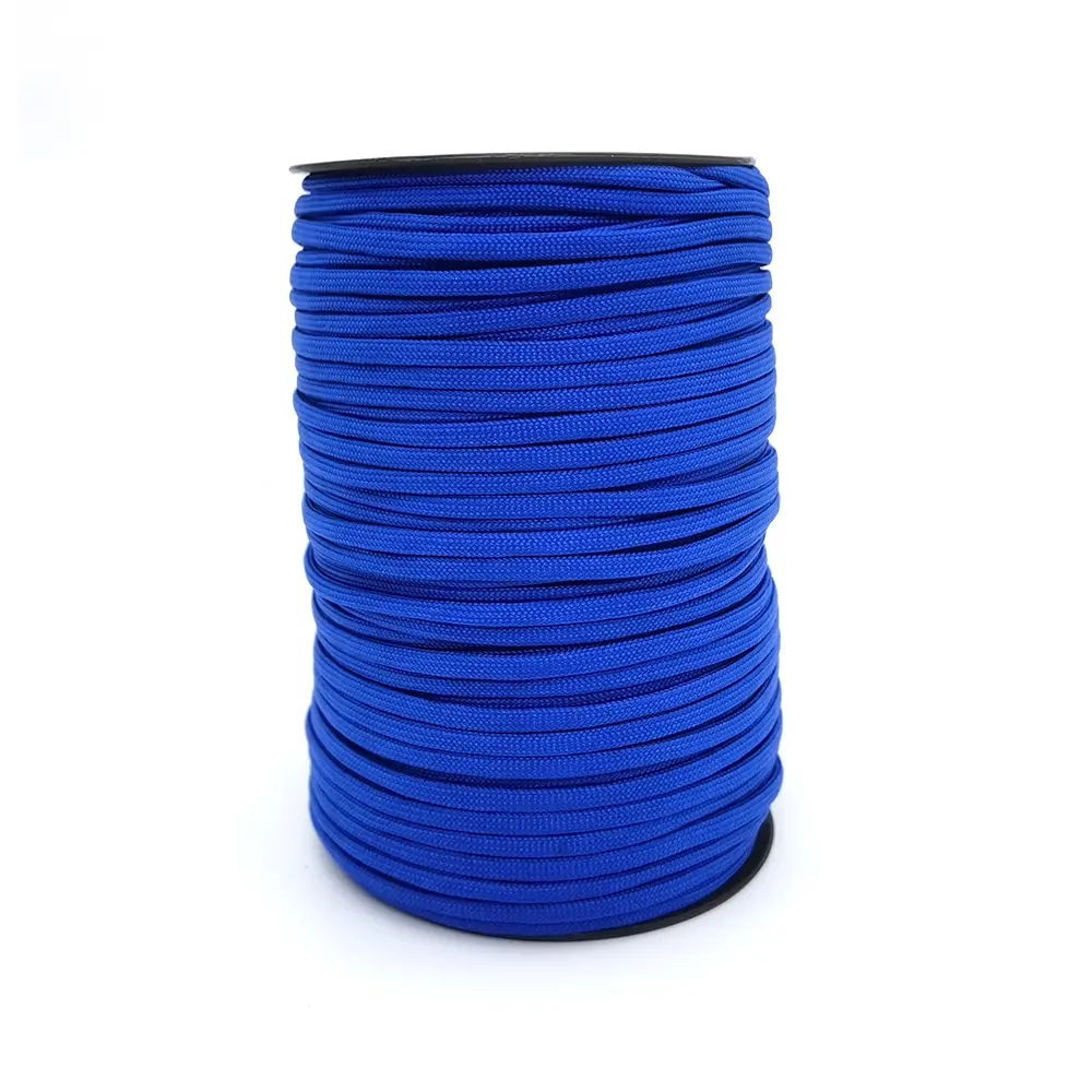 100M 328FT 4mm 7 strands Paracord 550 IB Rope Cuerda Escalada Mil Spec Type Multicolor Parachute Traction Rescue Tied Tent Rope