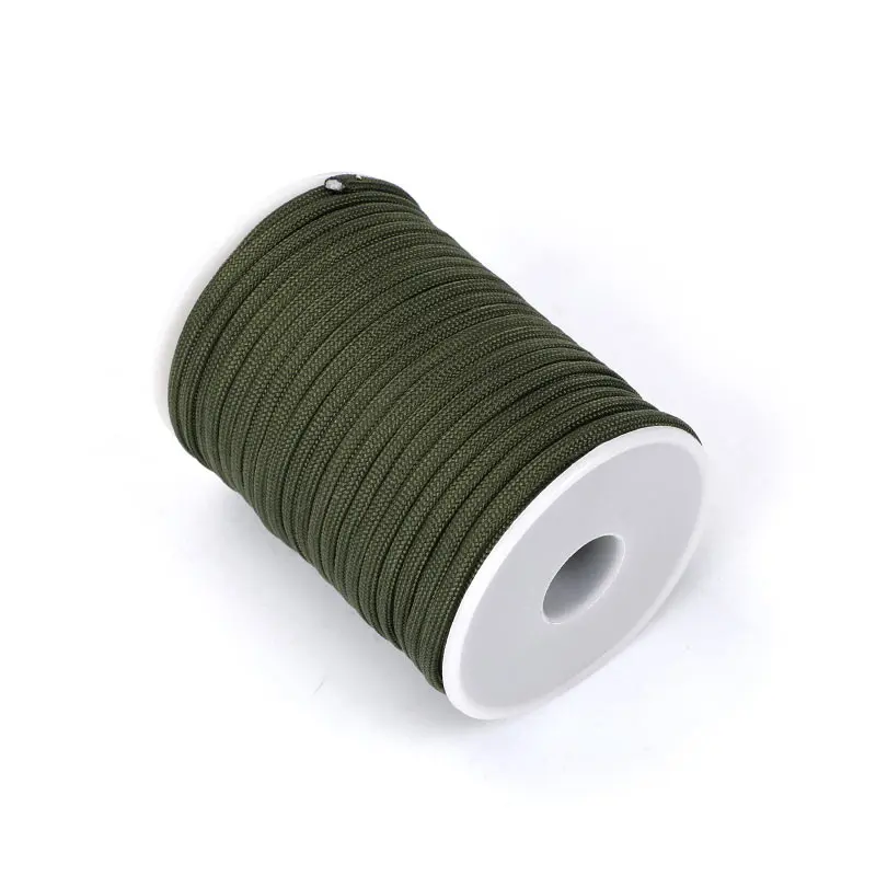 7-Core 550 Paracord 100FT(30M) 4mm Parachute Cord Outdoor Camping survival Rope kit Umbrella Tent Lanyard Strap