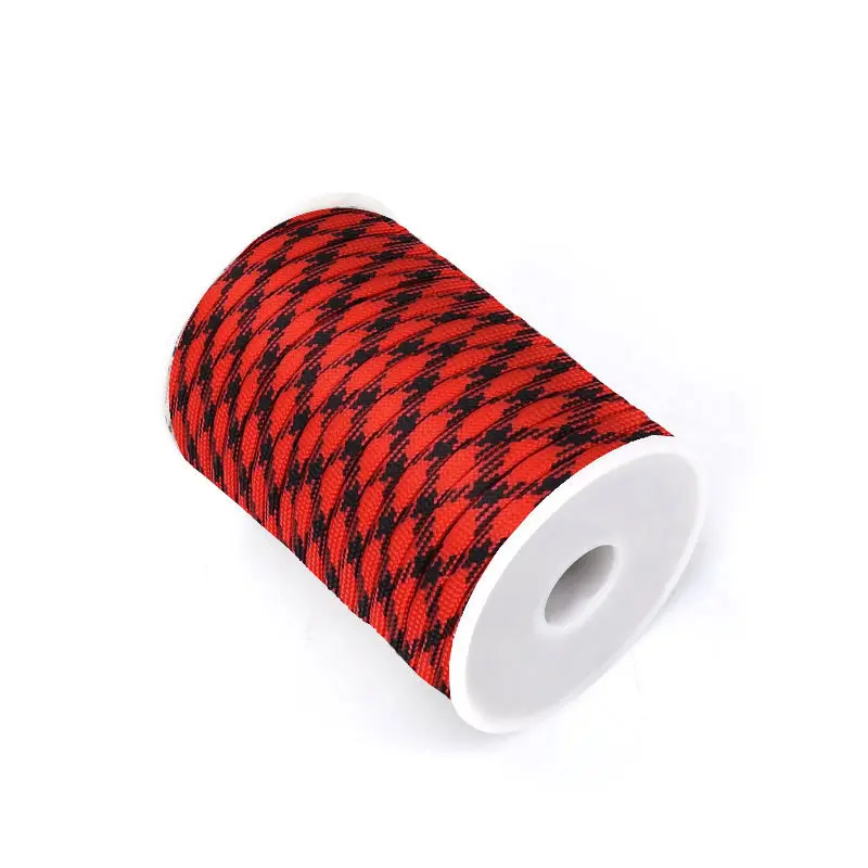 7-Core 550 Paracord 100FT(30M) 4mm Parachute Cord Outdoor Camping survival Rope kit Umbrella Tent Lanyard Strap